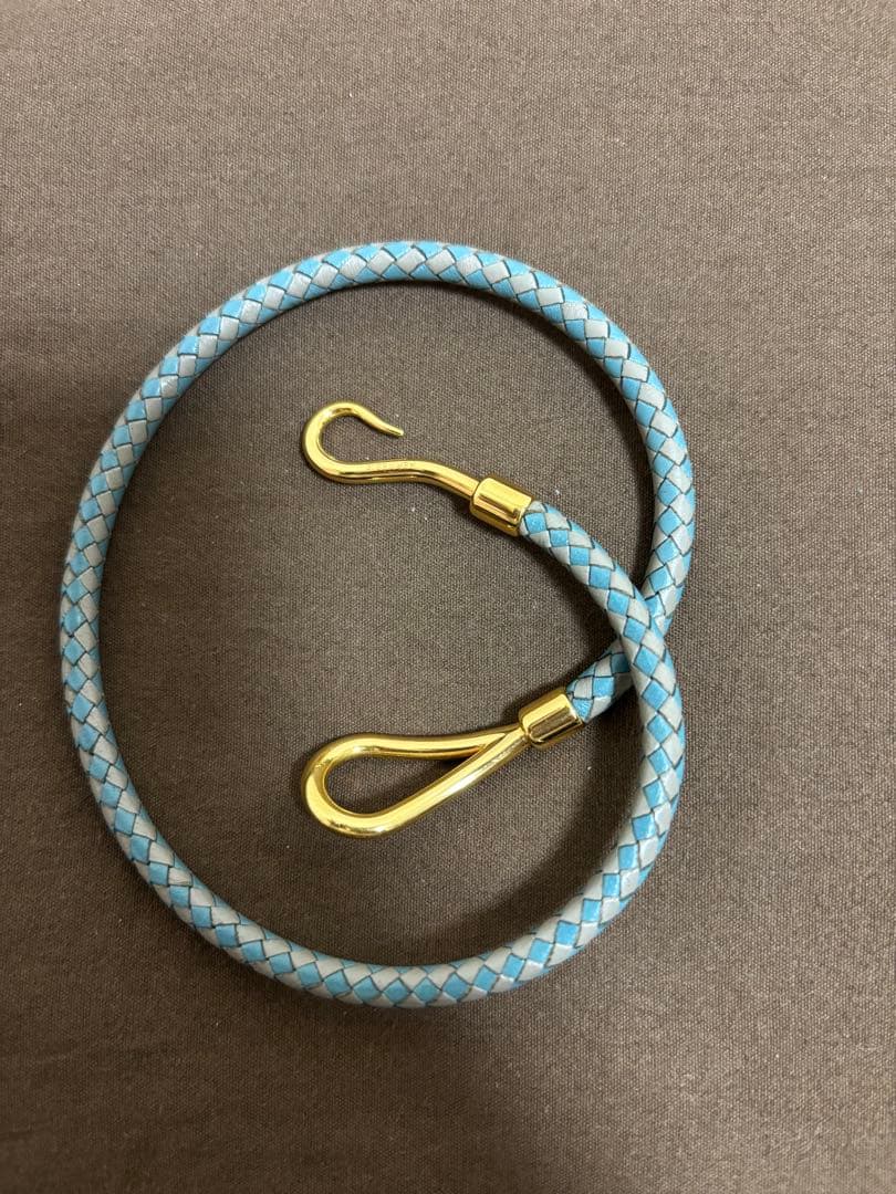 HERMES エルメス チョーカー ジャンボ 編込み 2連 ブレスレット