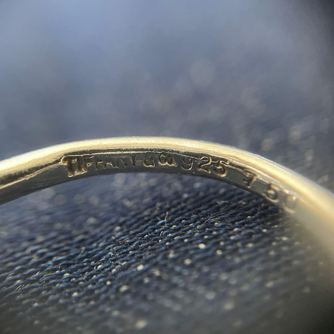 【TIFFANY&Co.】ティファニー ラブノットリング 925 750 11号