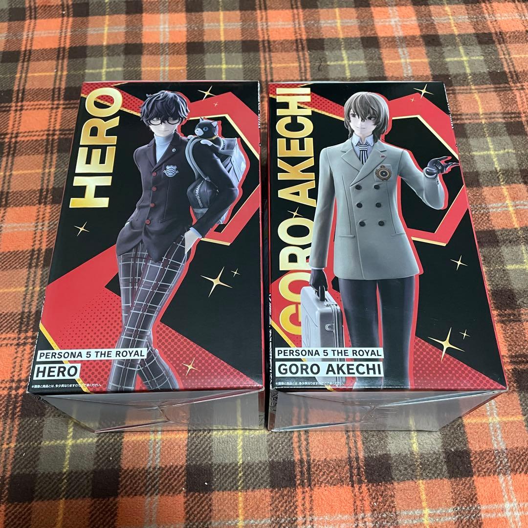 【値下げ】一番くじ ペルソナ5 A賞 主人公 B賞 明智吾郎 フィギュア ほか