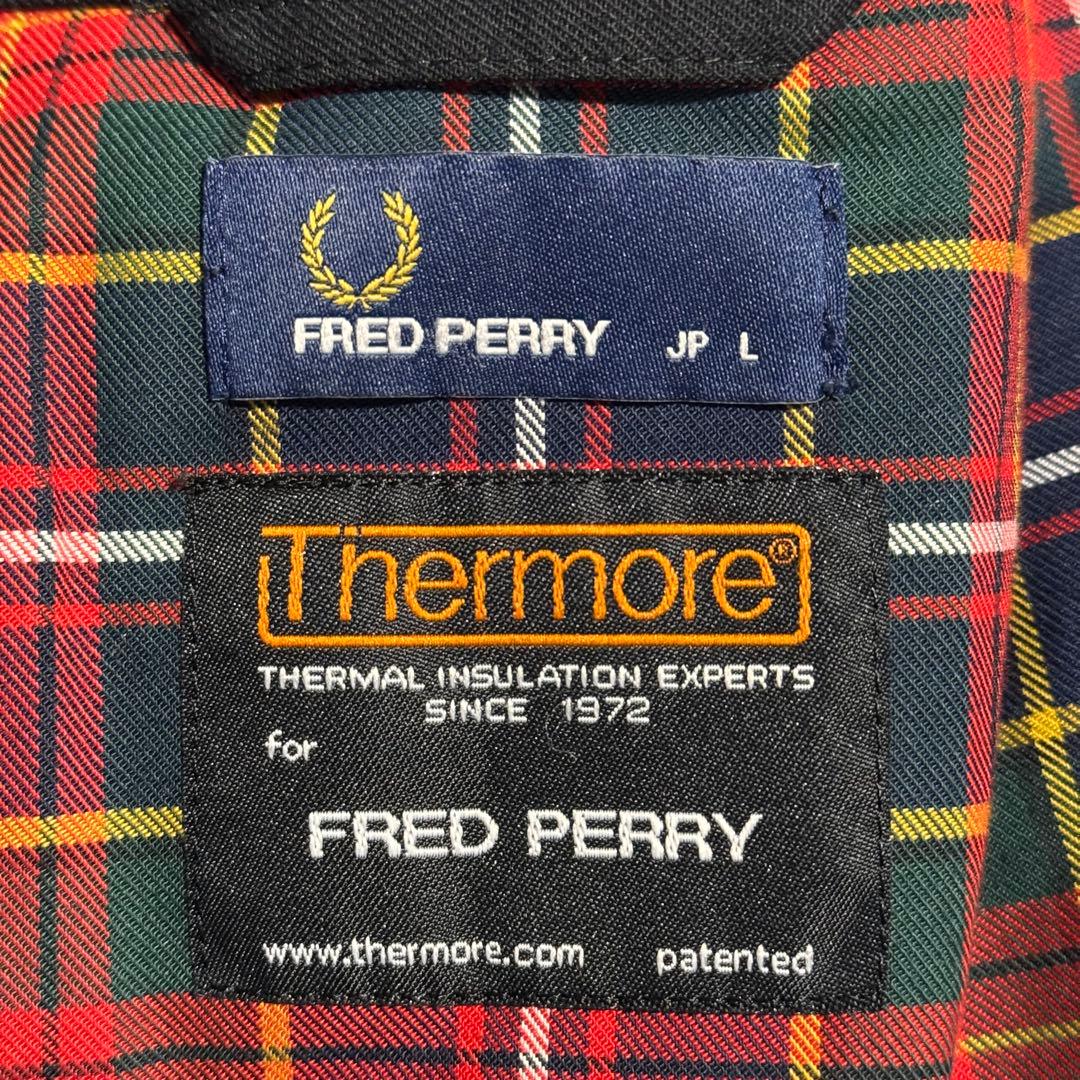 フレッドペリー ハリントンジャケット スイングトップ 月桂冠 サーモア L