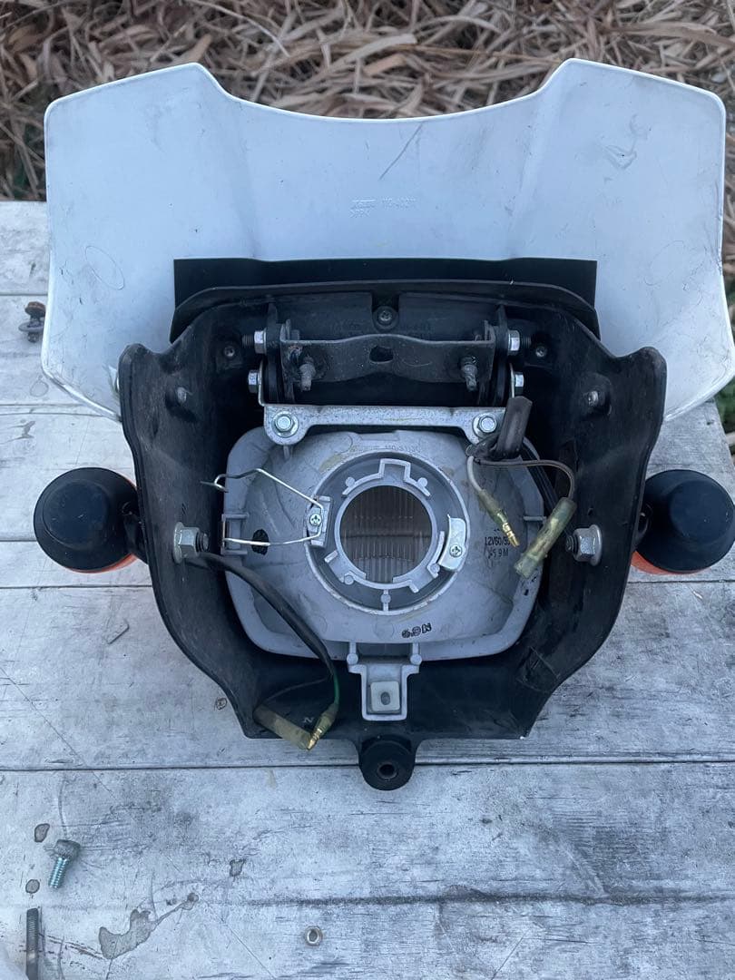 kawasaki KLX250ヘッドライト