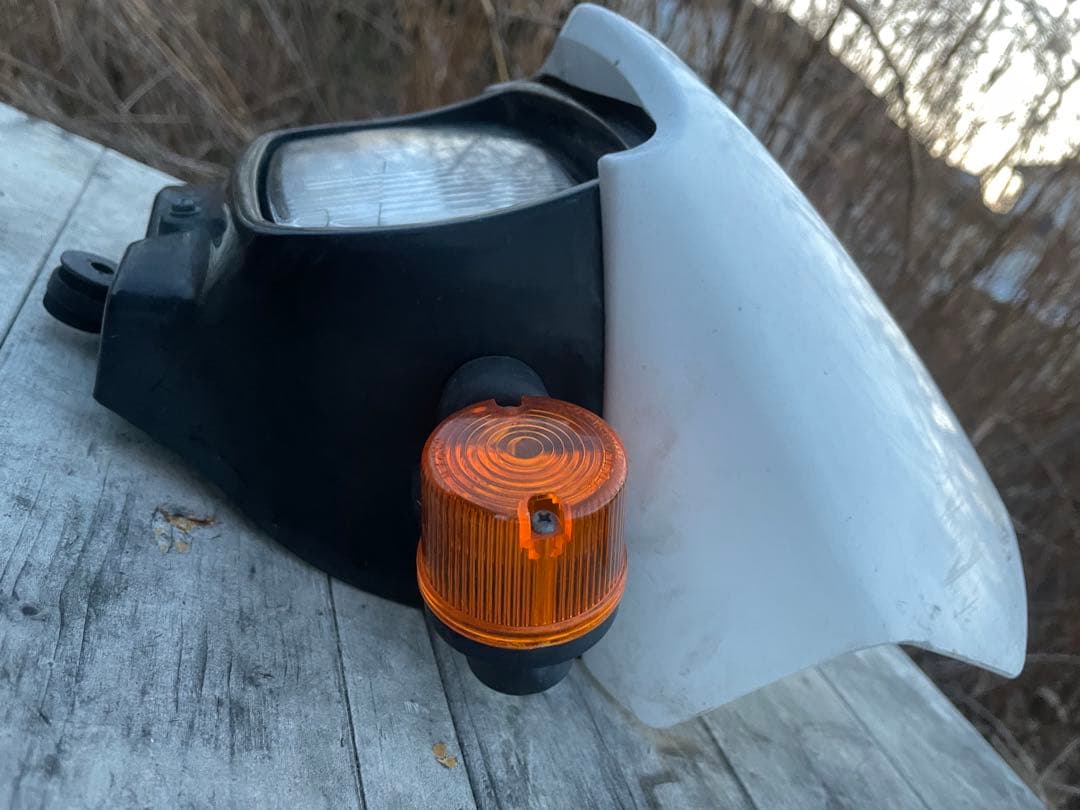 kawasaki KLX250ヘッドライト