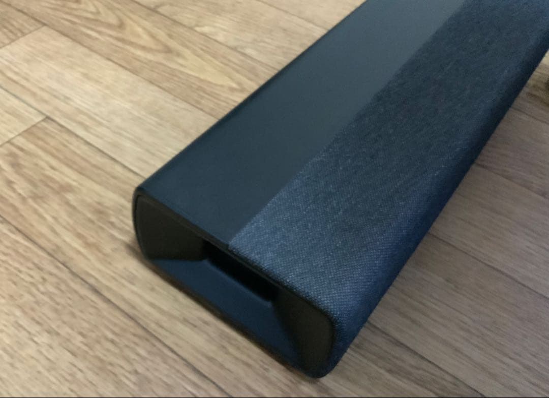 DENONサウンドバー DHT-S217とYAMAHAサブウーファーアンプ