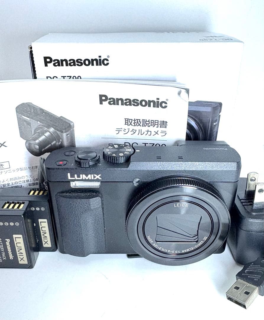 ★美品★PanasoniC DC-TZ90 付属品完備