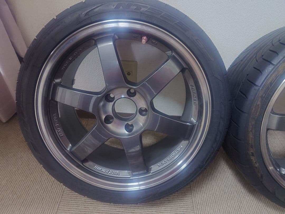 RAYS TE37 SL 18 9.5J 35 タイヤ 265 35 18