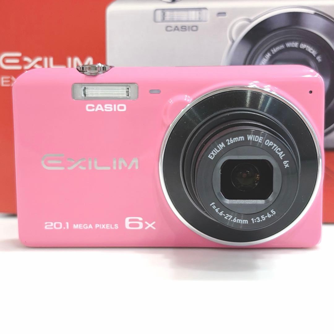 【ほぼ未使用】CASIO EX-ZS35 ピンク デジカメ