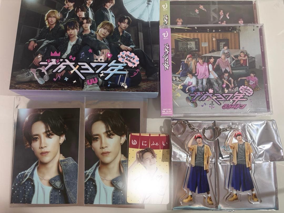 UNiFY サイン 中川将平 平成37年 初回限定盤 通常版 特典