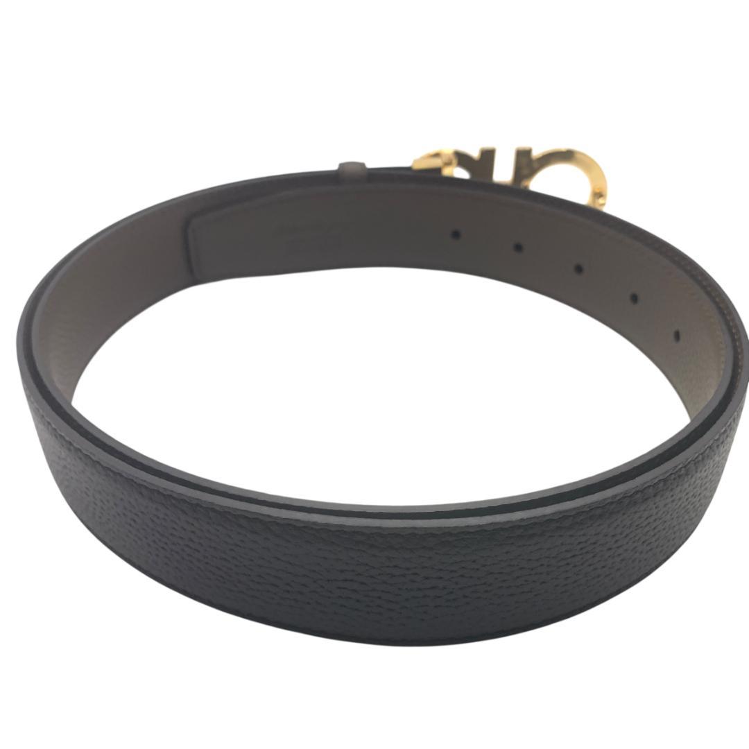 美品Ferragamo フェラガモ　ベルト リバーシブル　調整可 最大120cm