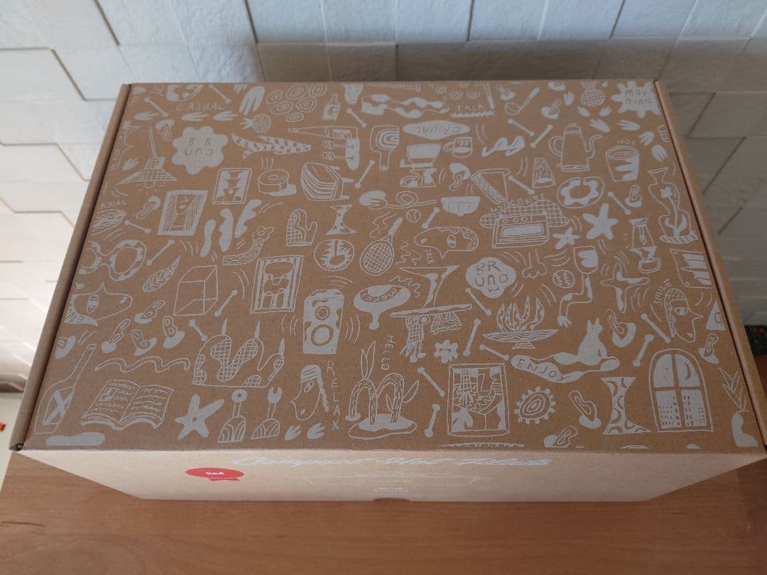 【ブルーノ】定価12,100円(税込)　BRUNO コンパクトホットプレート 赤