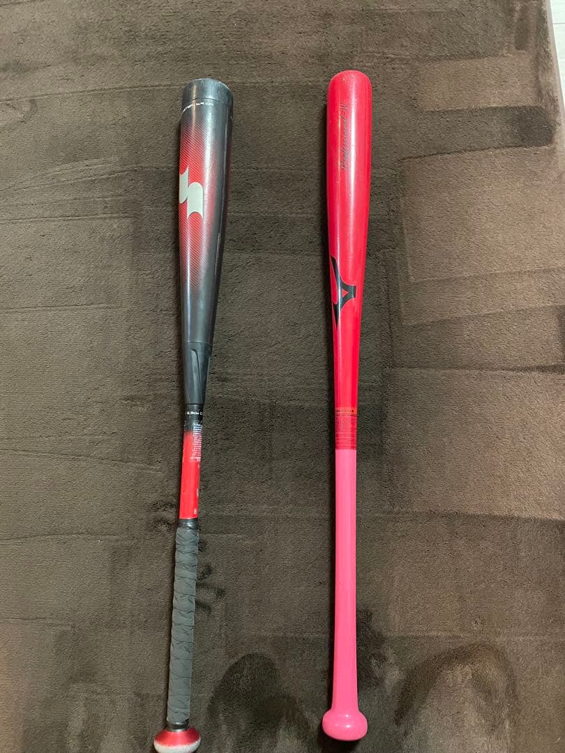 俺*様 少年用MM23 軟式バット、トレーニングバットセット