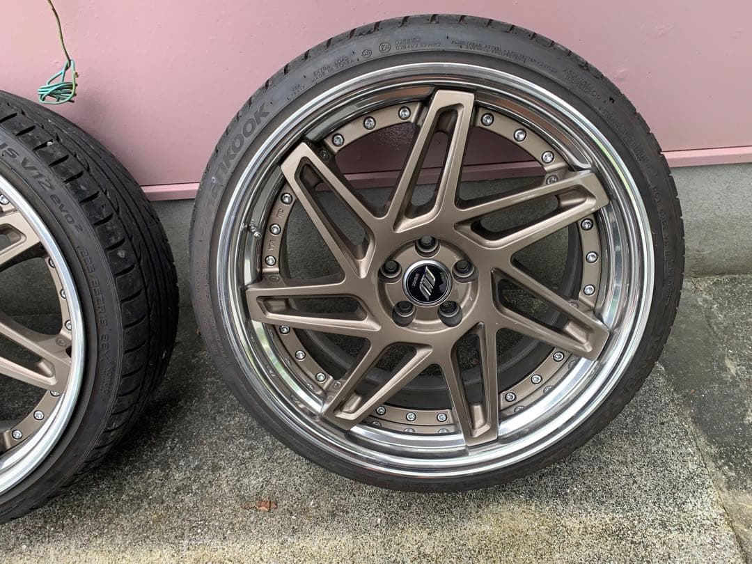 Hankook タイヤ付き 19インチ WORK ZEAST ホイール