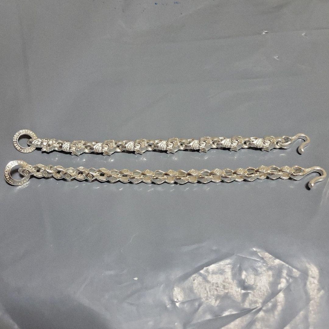 ハーレーダビッドソン HARLEY DAVIDSON シルバー 925 2本