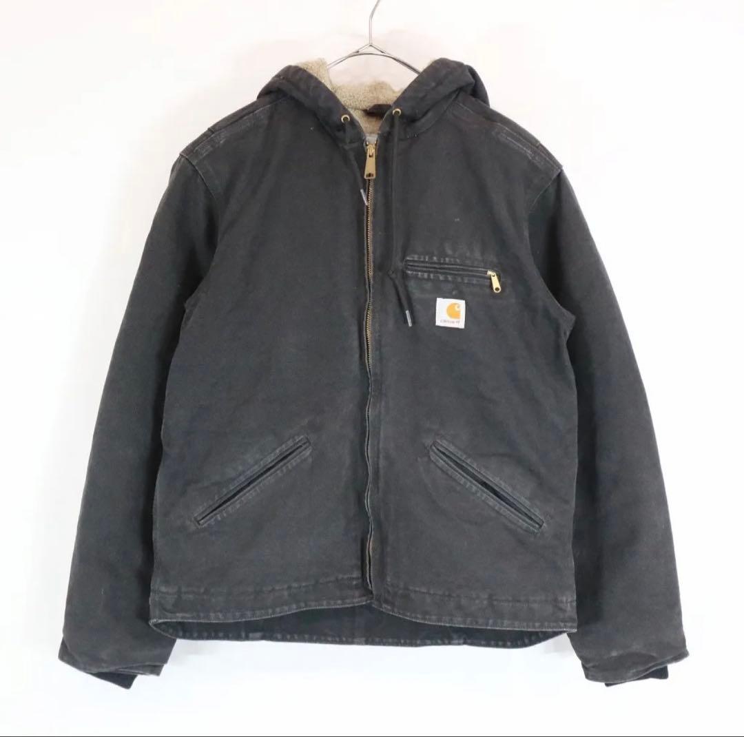 Carhartt カーハート　シエラジャケット ワーク 裏地ボア ブラック