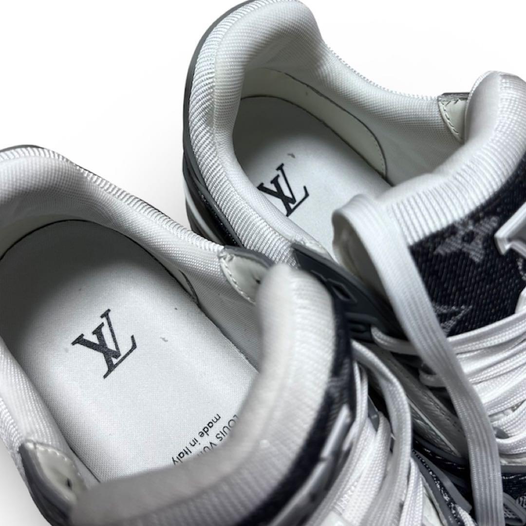 【美品】Louis Vuitton ルイヴィトン トレーナー モノグラム グレー
