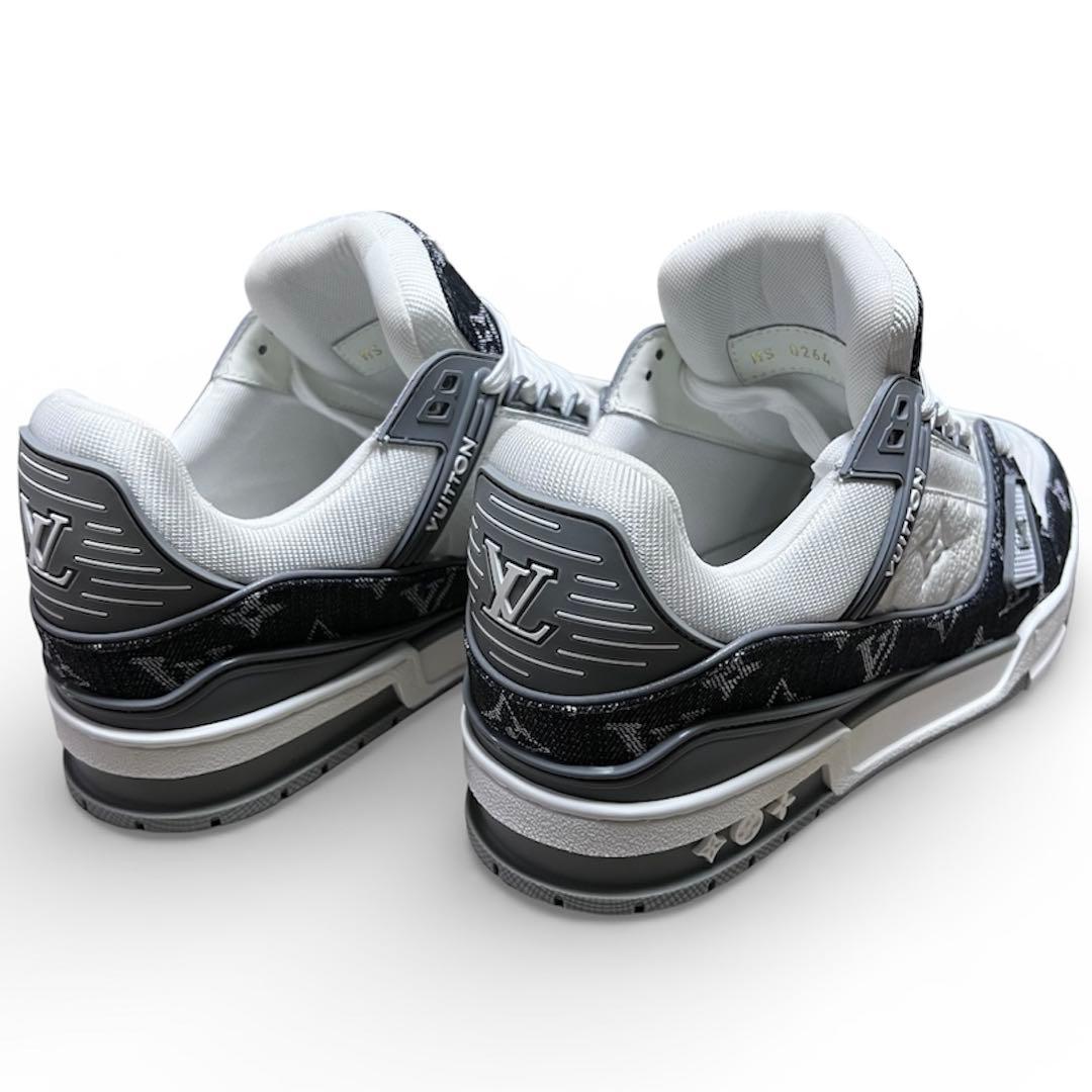 【美品】Louis Vuitton ルイヴィトン トレーナー モノグラム グレー