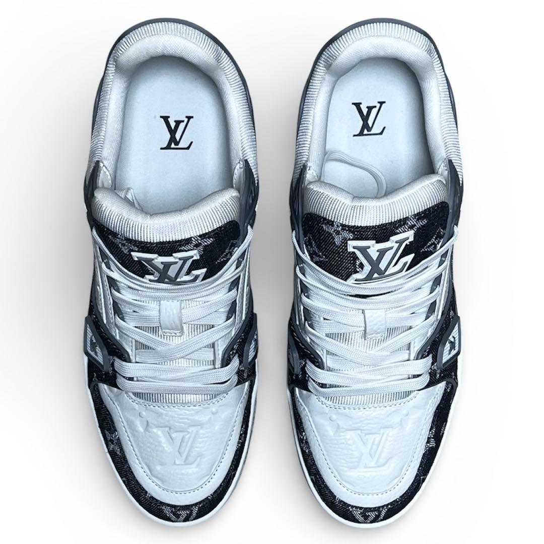 【美品】Louis Vuitton ルイヴィトン トレーナー モノグラム グレー