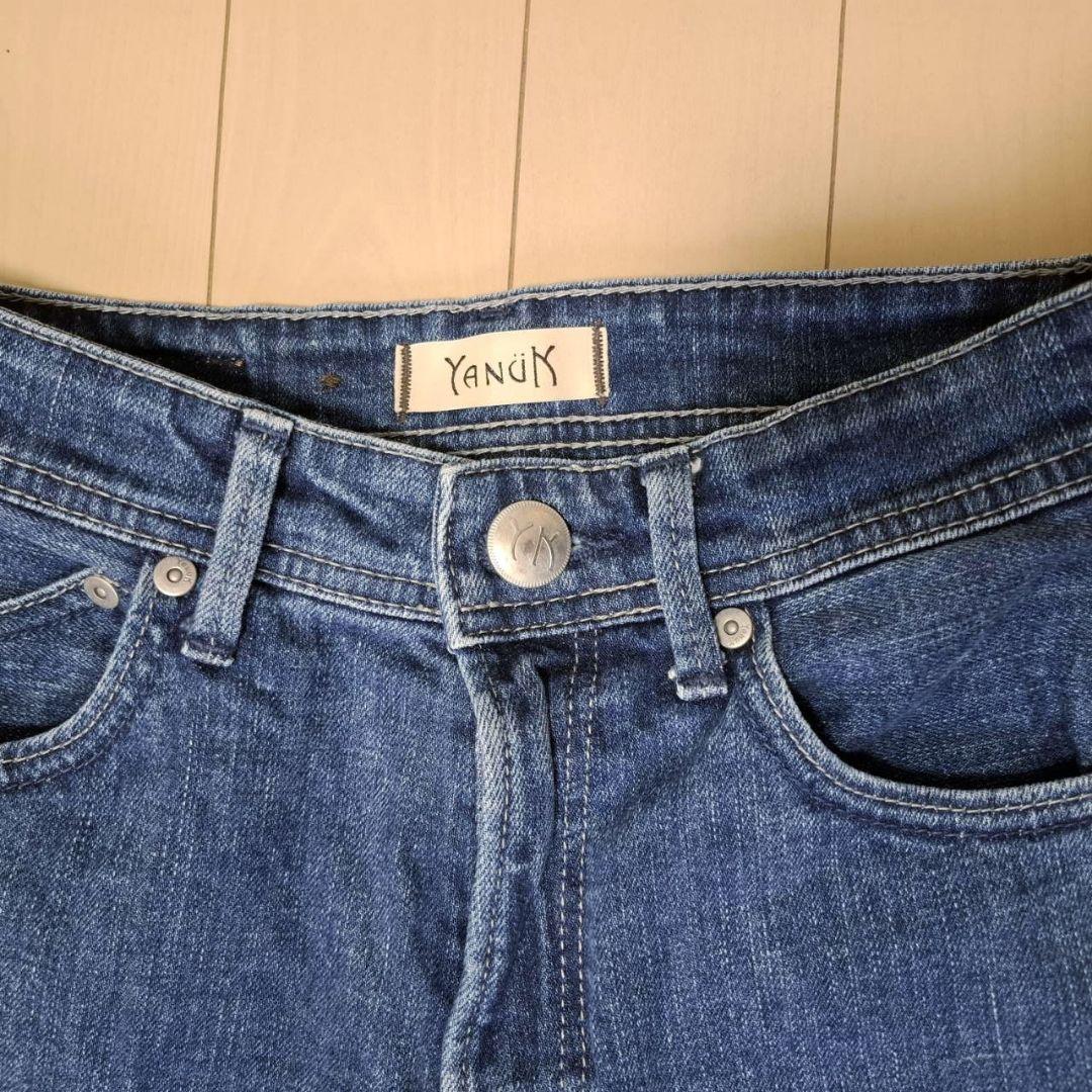 ともちゃんさん専用*【美品】YANUKワイドフレア カットオフ アメリカンブルー