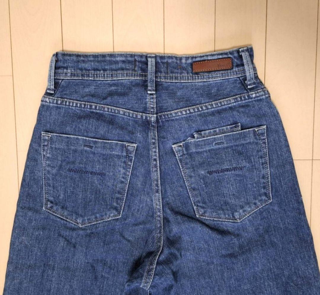 ともちゃんさん専用*【美品】YANUKワイドフレア カットオフ アメリカンブルー