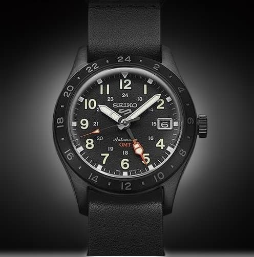 セイコー5スポーツ　SBSC013　GMT　美品