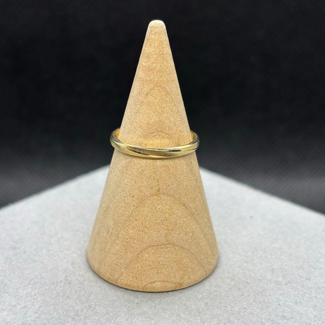 即決 WISP K10 ゴールド リング 指輪 9号