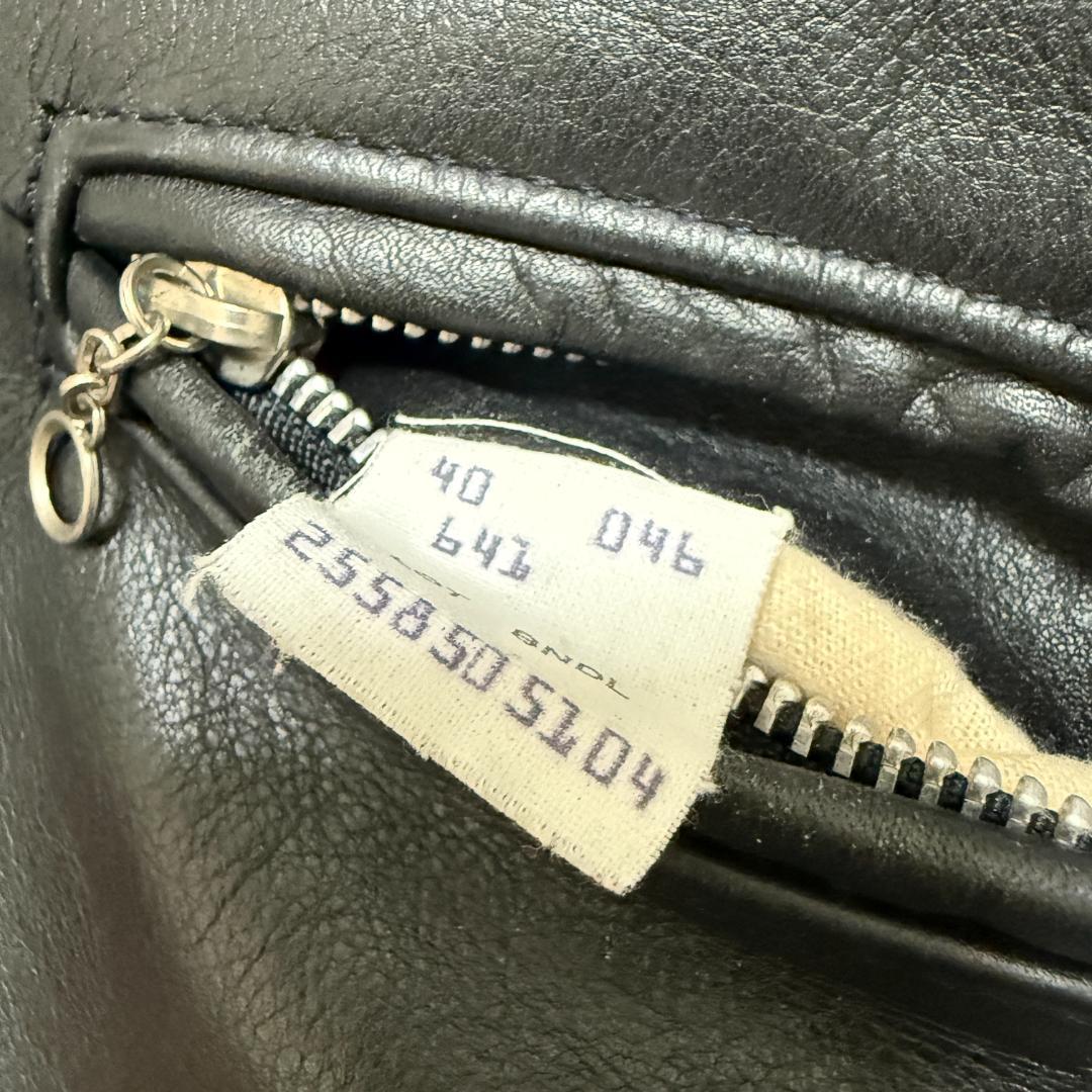 Schott ショット 641 シングルライダース レザー 米国製 40 黒✨