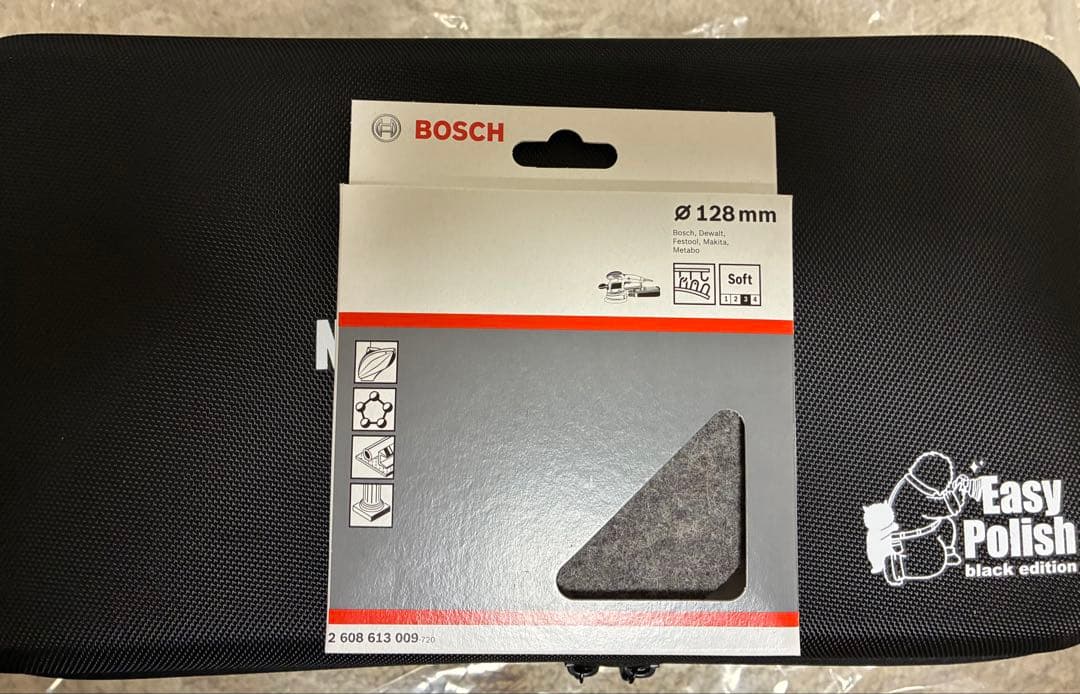 ながら洗車　イージーポリッシュ　ブラックエディション　ポリシングフェルト