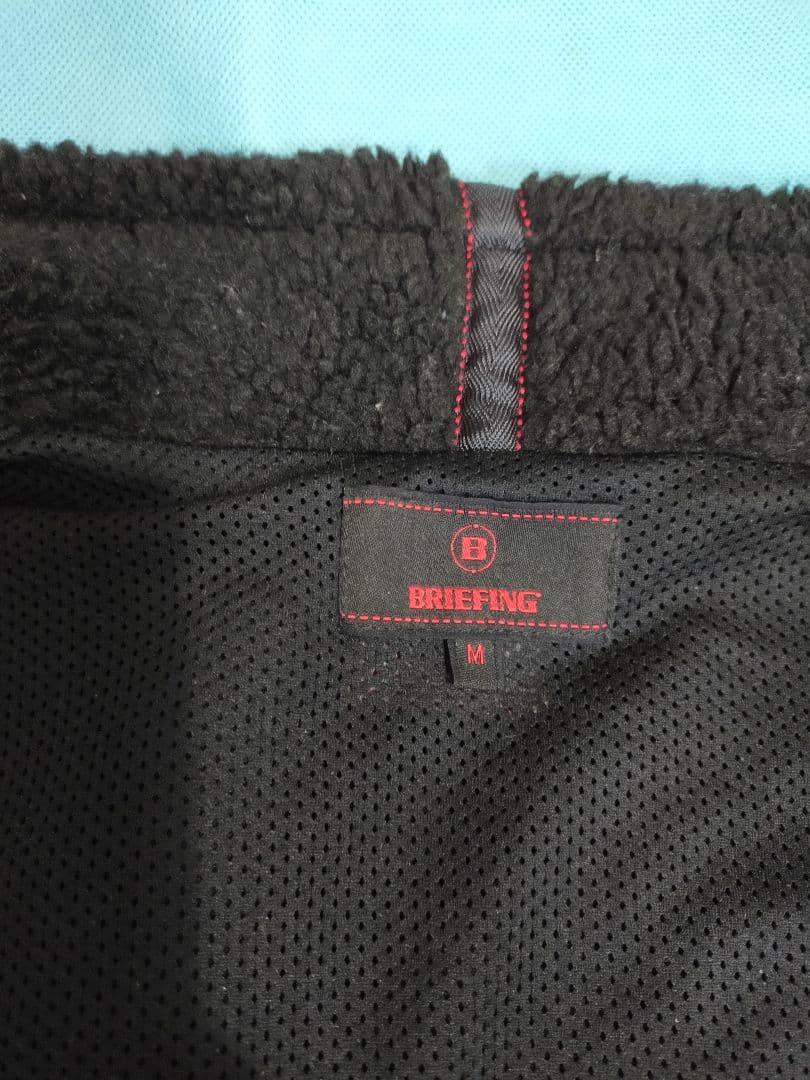 BRIEFINGブリーフィング フリース　ベスト　ゴルフ　メンズ