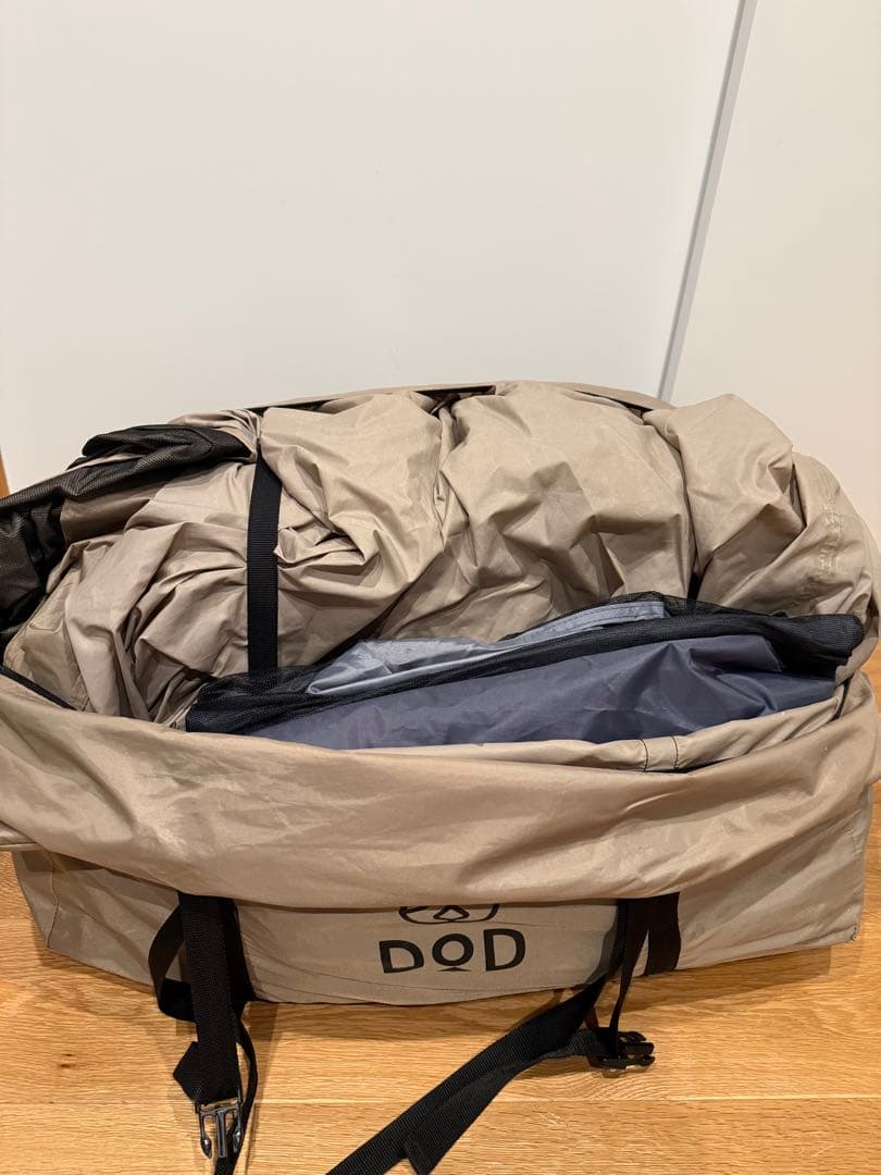 DODカマボコテント2・カマザシキM・マット・グランドシートセット