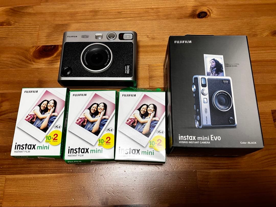 Intax mini EVO ケース・フィルム付き