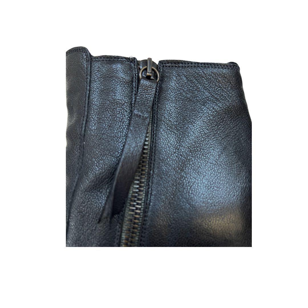 forte_forte グレインレザーブーツ（イタリア製）