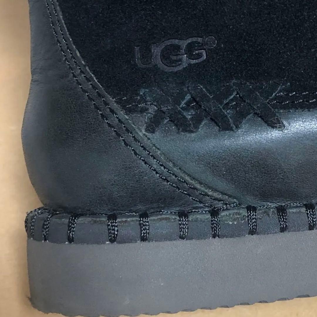 UGG ムートン ブーツ ショート 本革　スエード　23cm