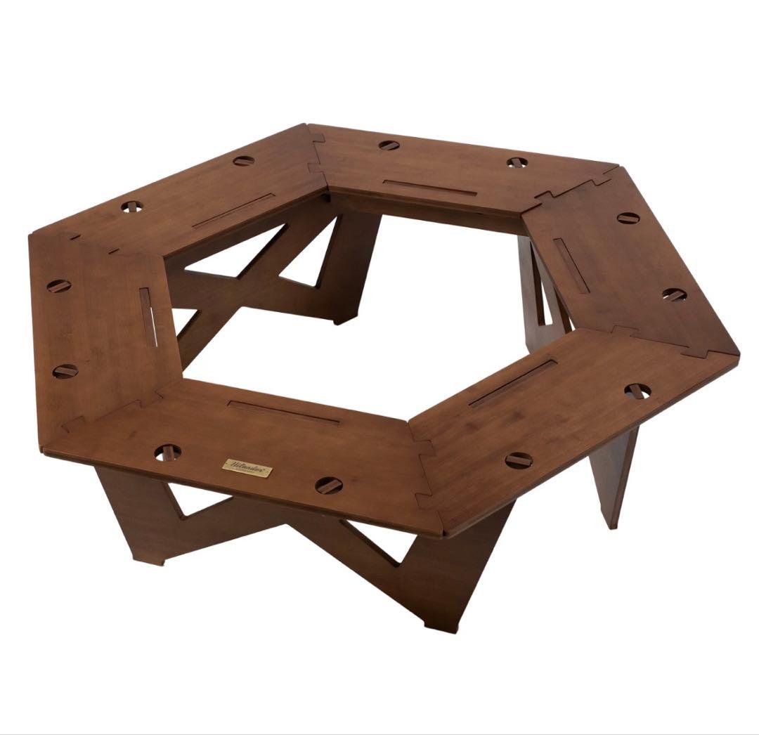 明日まで値下げ！新品未使用！ヘキサゴンテーブルBIG ハイランダー　廃盤品！