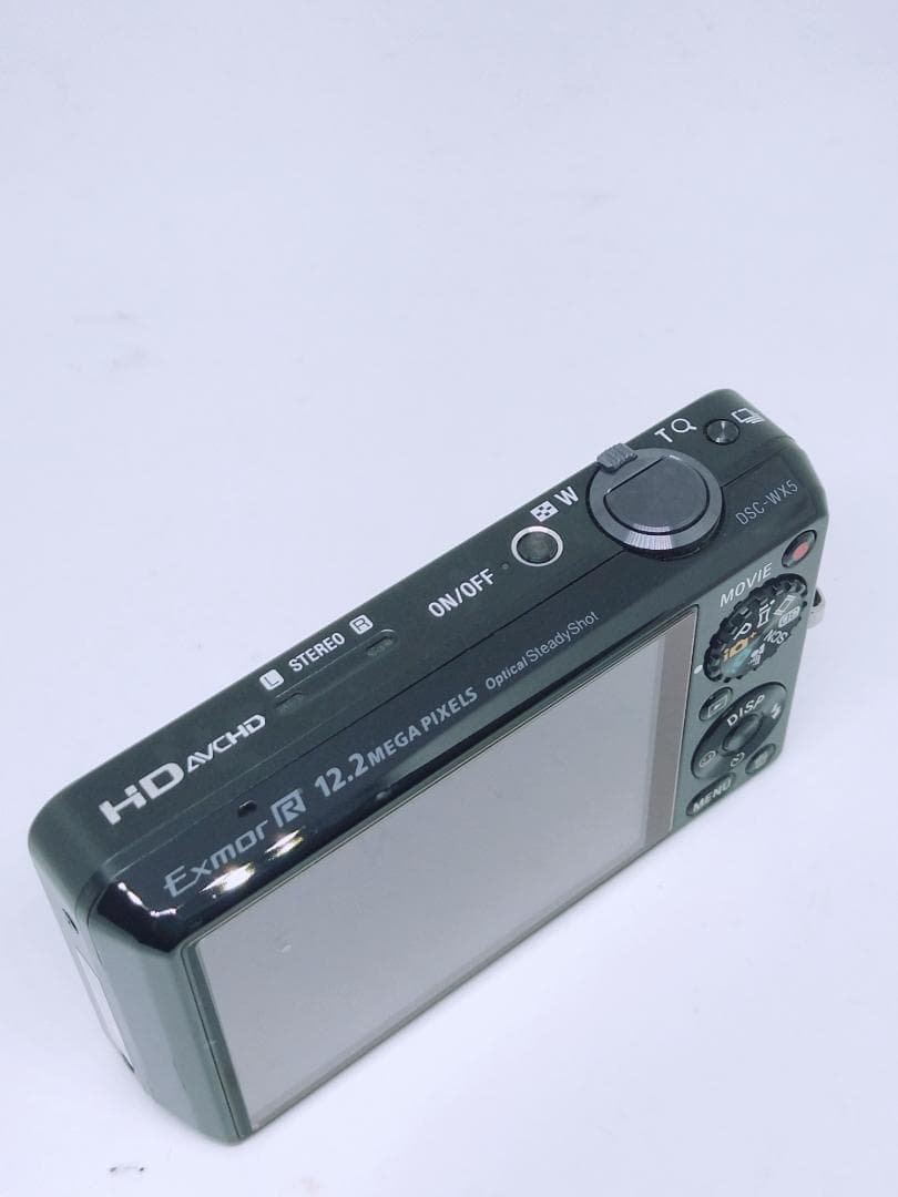 美品 SONY ソニー Cyber-shot DSC-WX5 ブラック デジカメ