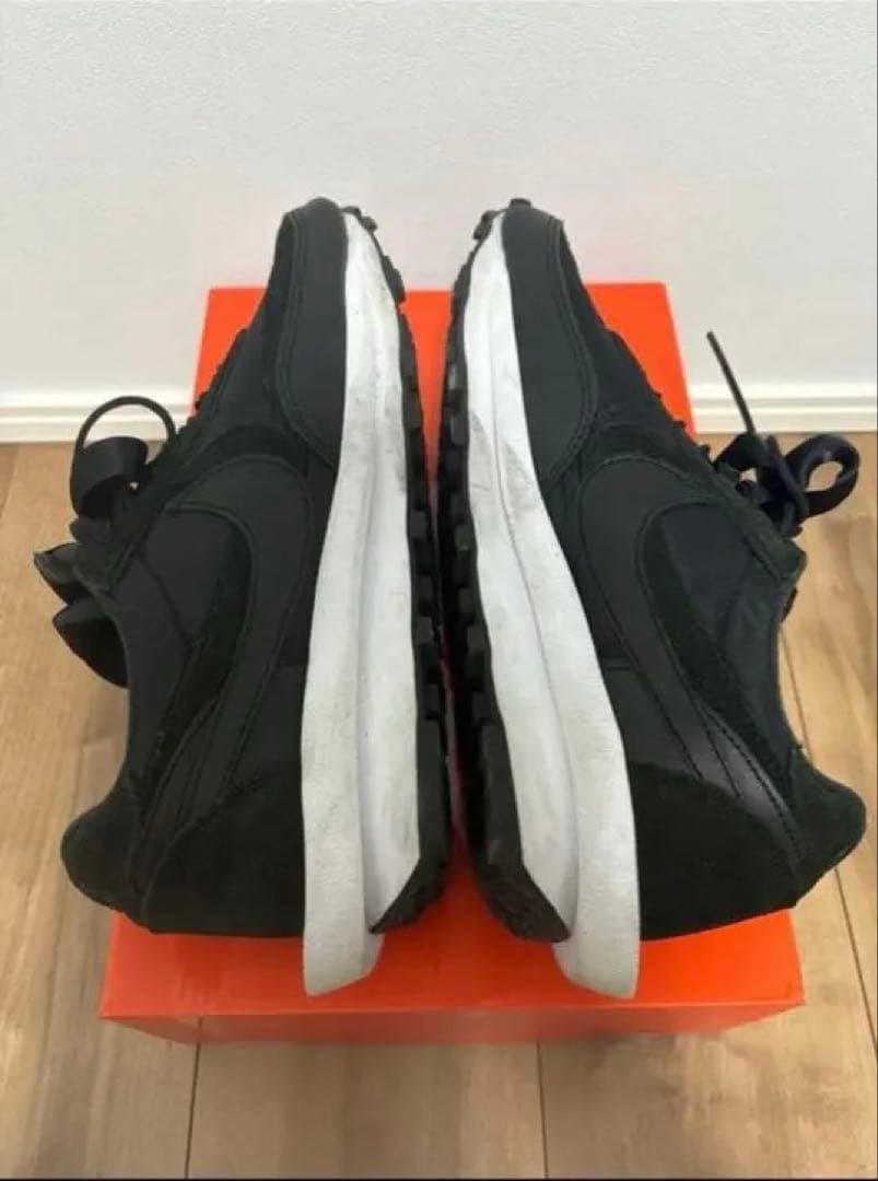 sacai × Nike LDV Waffle Triple Black