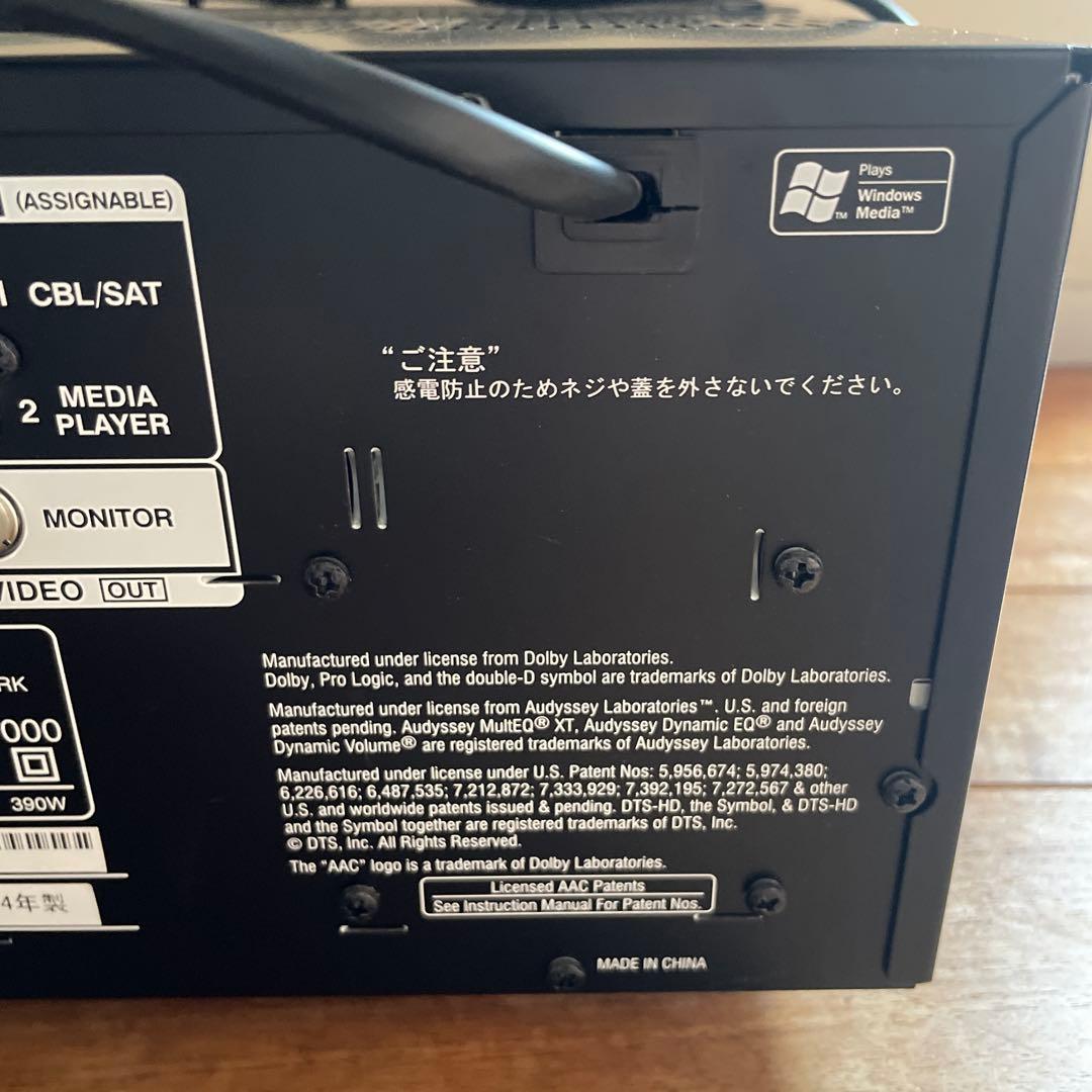 Z675 DENON デノン AVR-X1000 AVレシーバー アンプ　美品