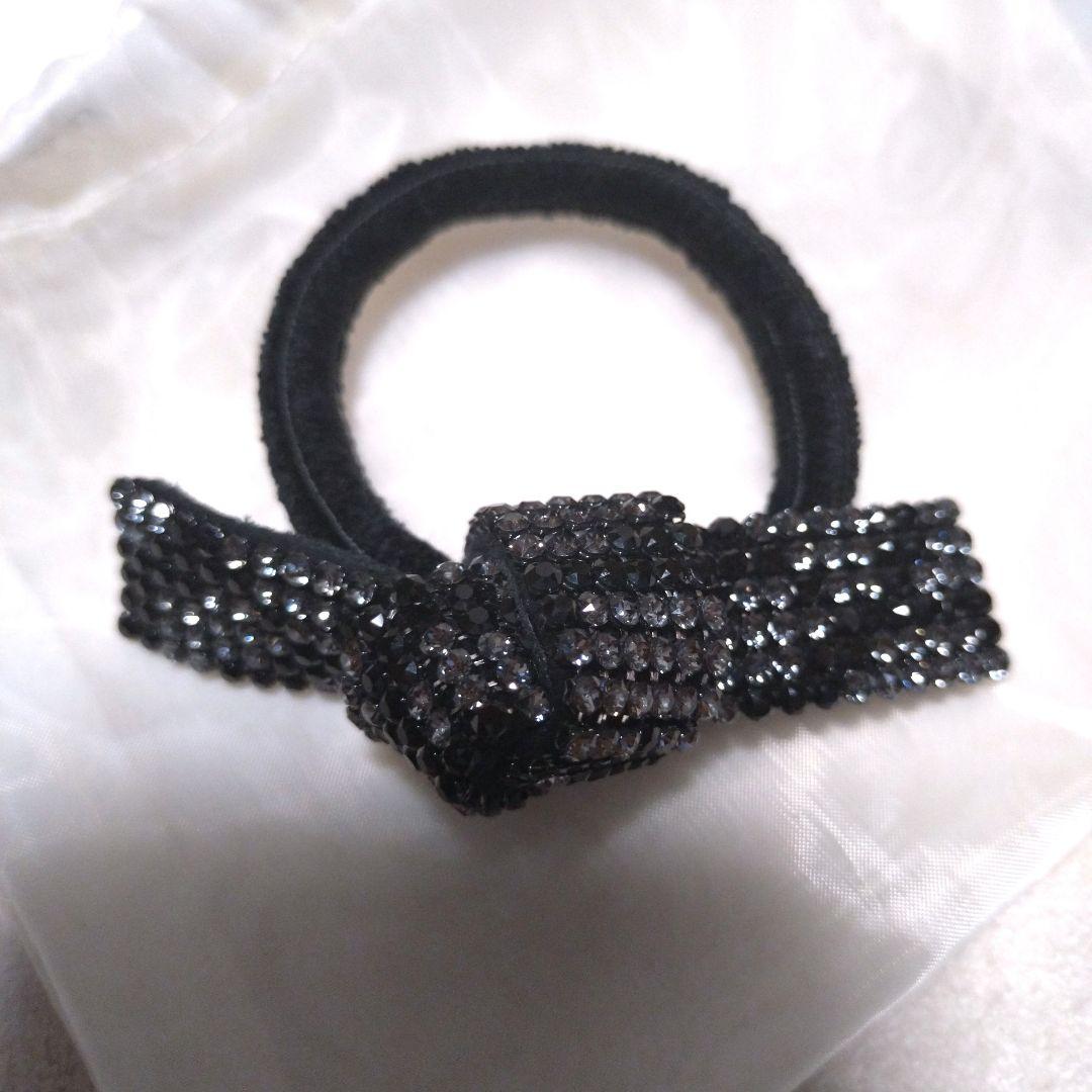 美品　acca アッカ　ブリジット　ポニー　ブラック×シルバー