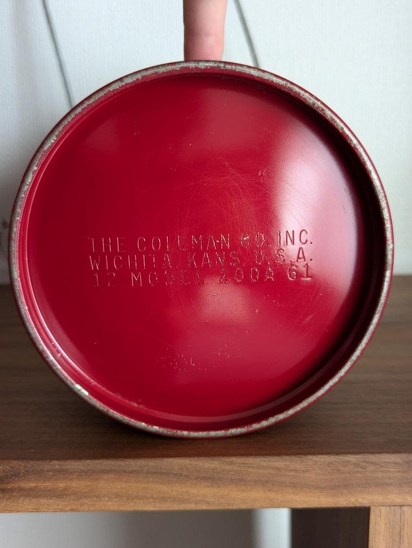 美品 コールマン Coleman 200A バーガンディ ランタン 希少モデル