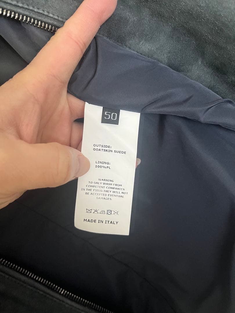 【キックス 極美品】エンメティ ゴートスエード 50