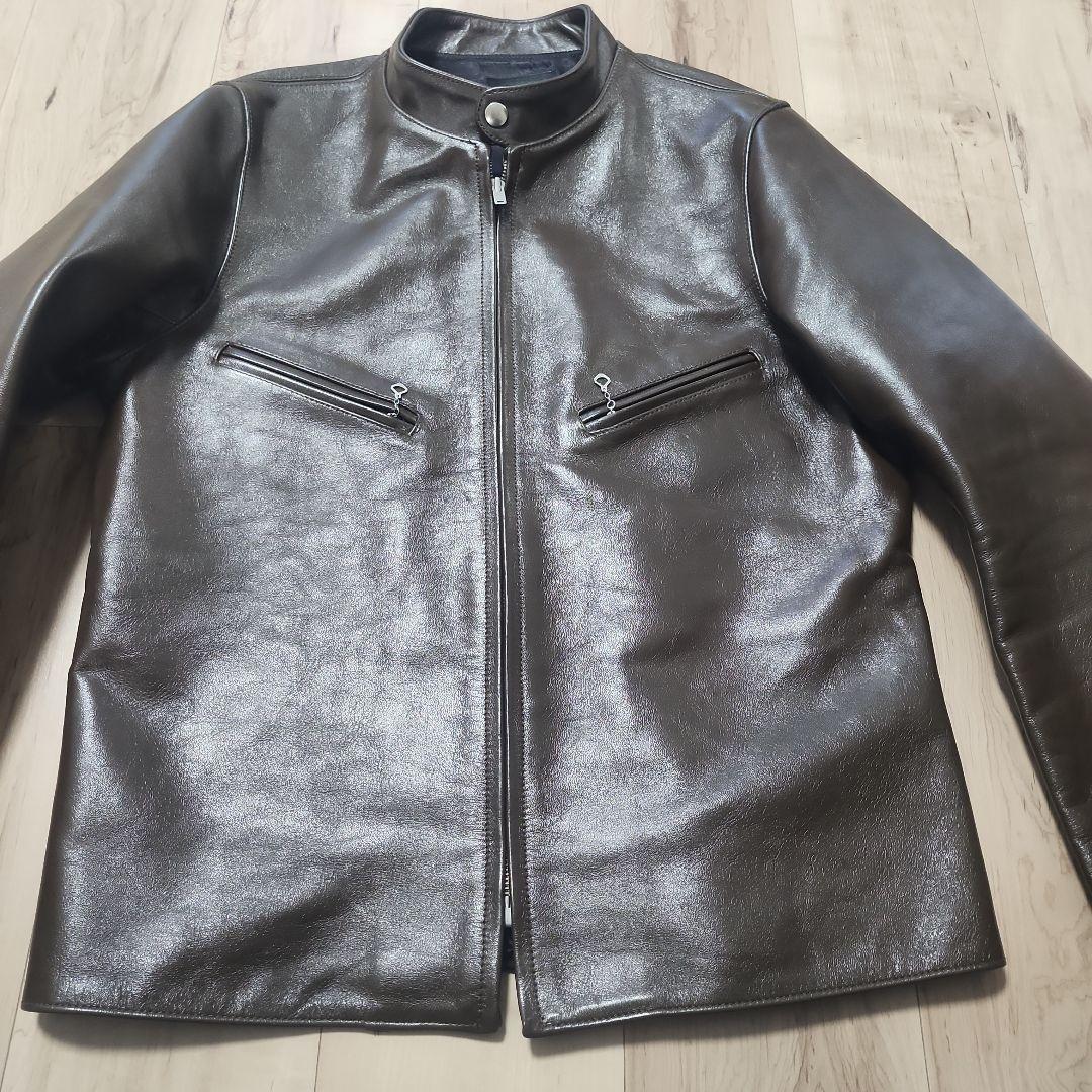 チャム様FINE CREEK &CO レザージャケット　革ジャン　ライダース