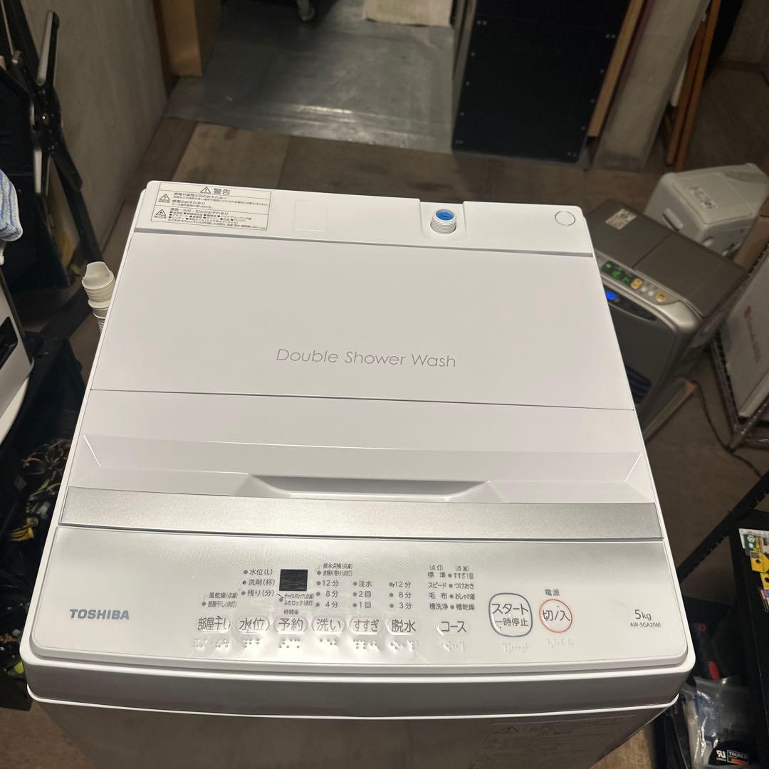 TOSHIBA 洗濯機 AW-5GA2 5kg 2022年製
