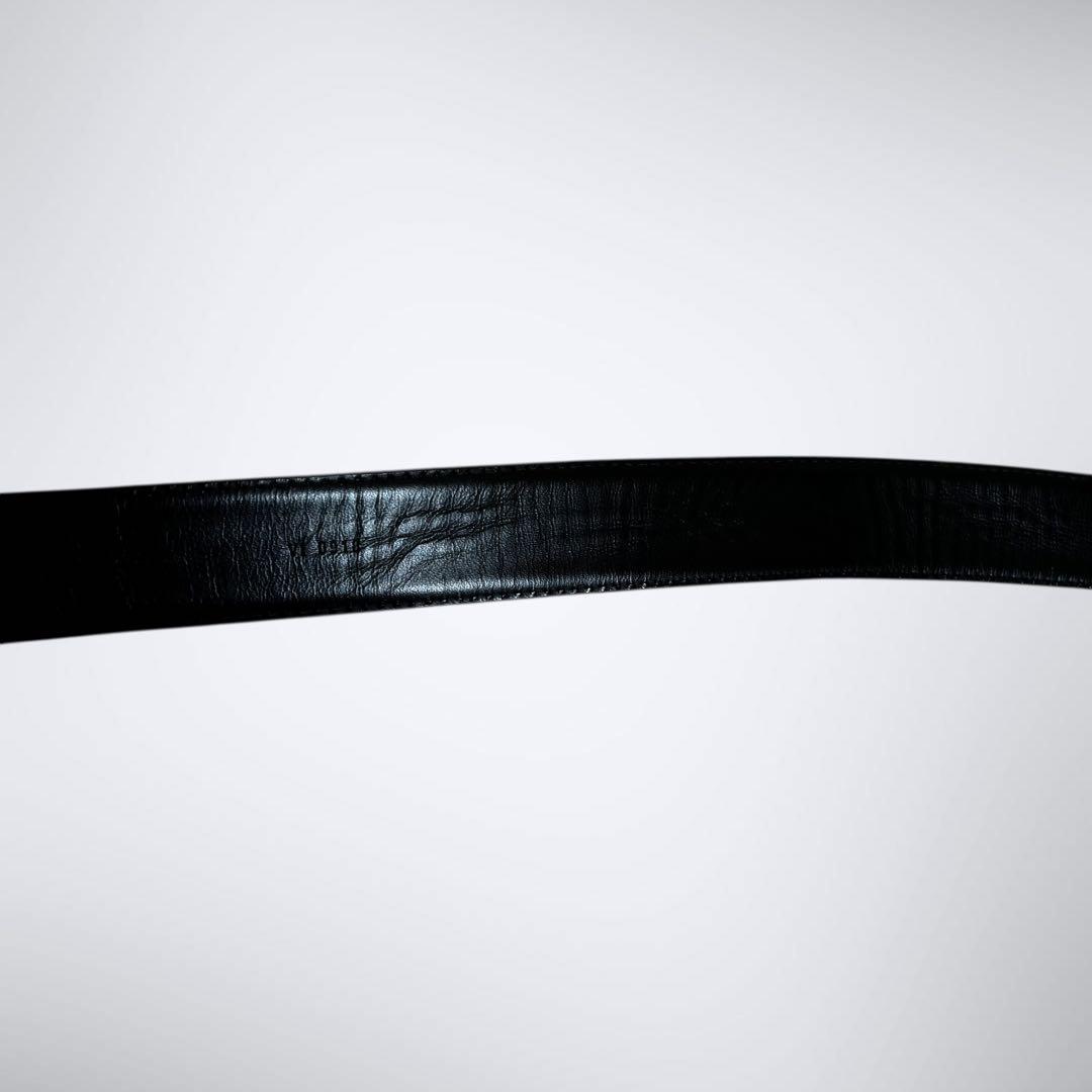 【限界価格/美品】ルイヴィトン エピ ベルト メンズ シリアル有 黒 ゴールド