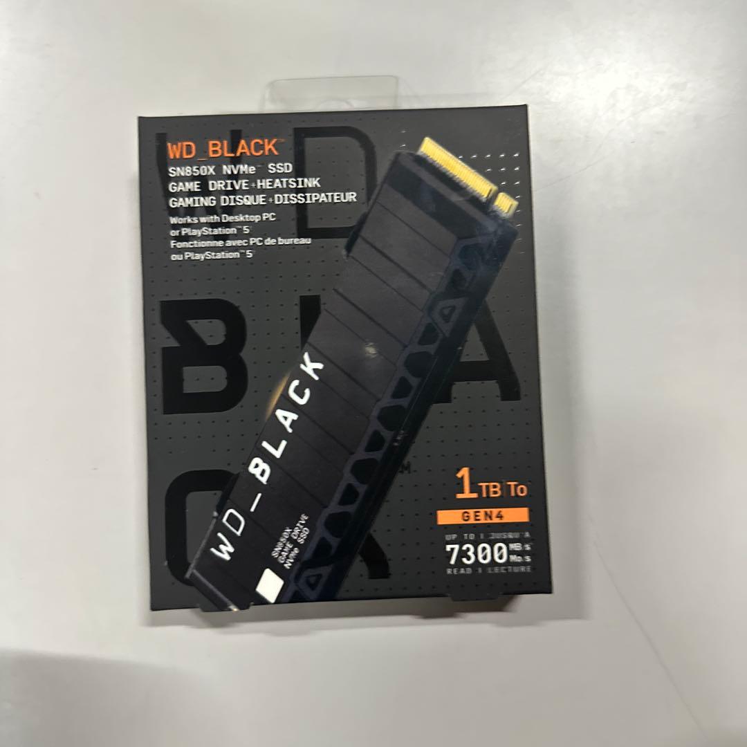 新品 WD 内蔵SSD 1TB WDS100T2XHE-EC SN850X