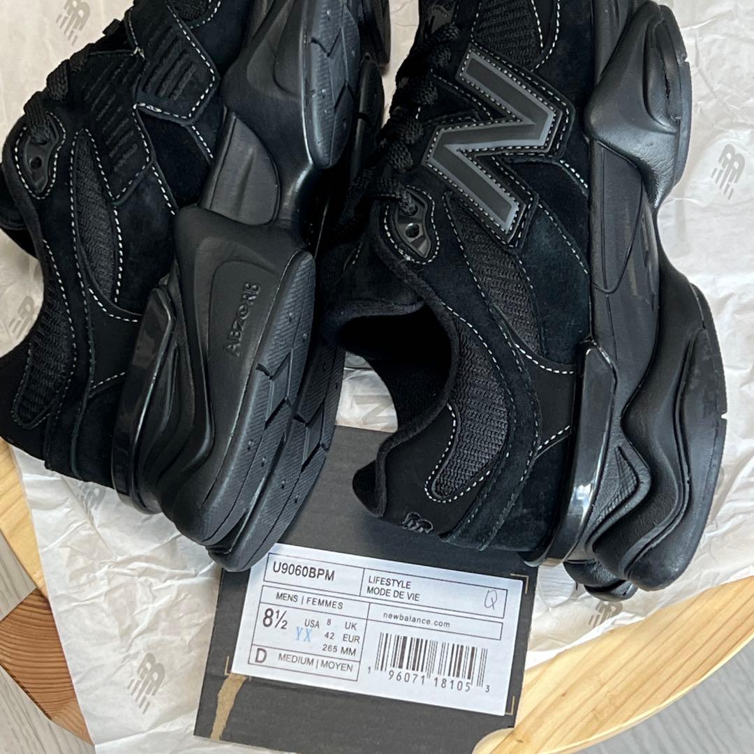 New Balance U9060BPM black 新品26.5cm