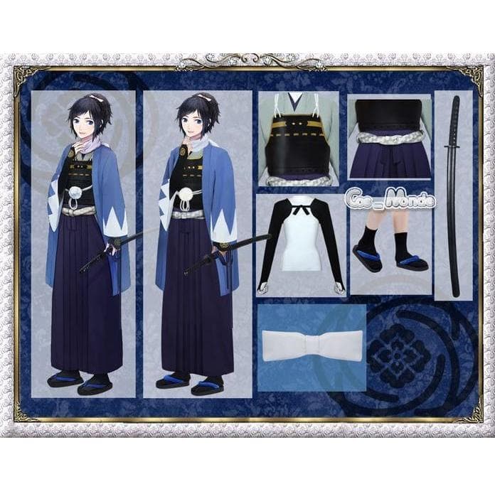 コスモンド製　刀剣乱舞　大和守安定　通常　正装　戦闘衣装　コスプレ　S