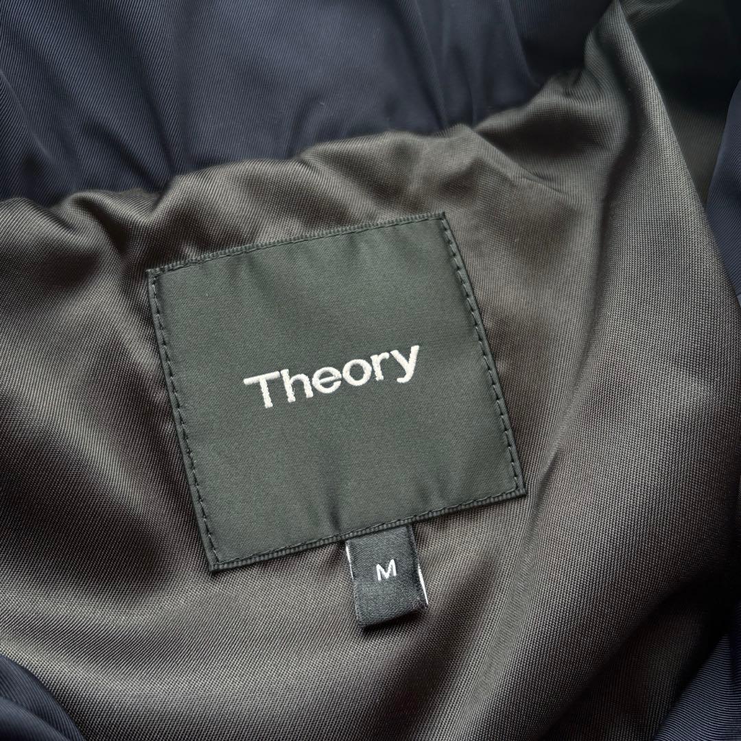 セオリー ダウンジャケット MOMO 紺 ネイビー 防寒 アウター Mサイズ