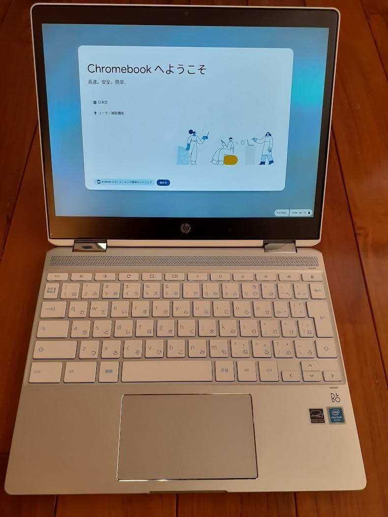 Chromebook本体 HP Chromebook X360 12b-ca0002T 4GB/64GB