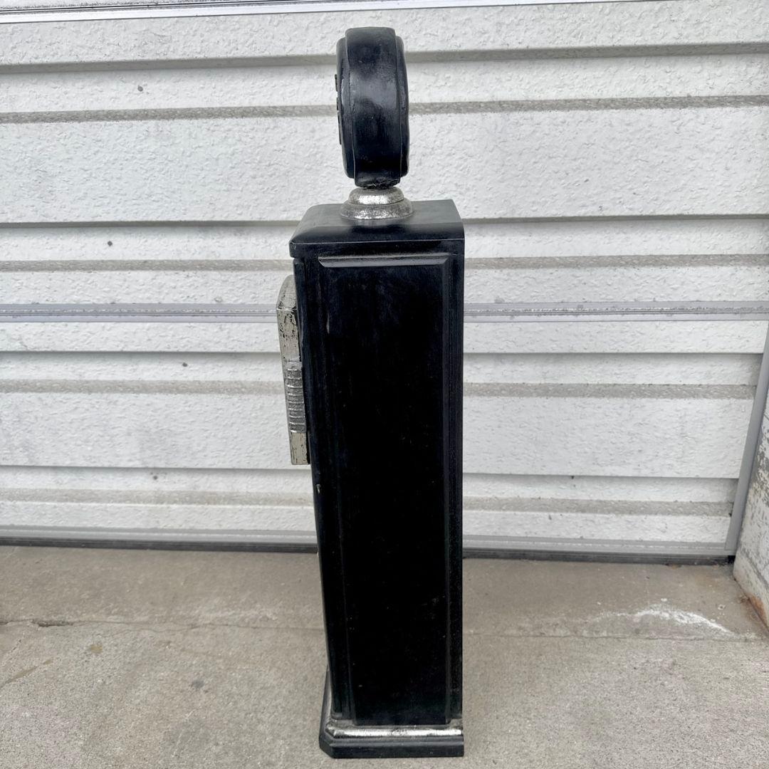 アメリカン雑貨 CDタワー 収納 ケース キャビネット ガスポンプ型 ルート66