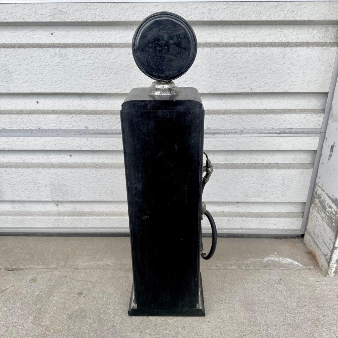 アメリカン雑貨 CDタワー 収納 ケース キャビネット ガスポンプ型 ルート66