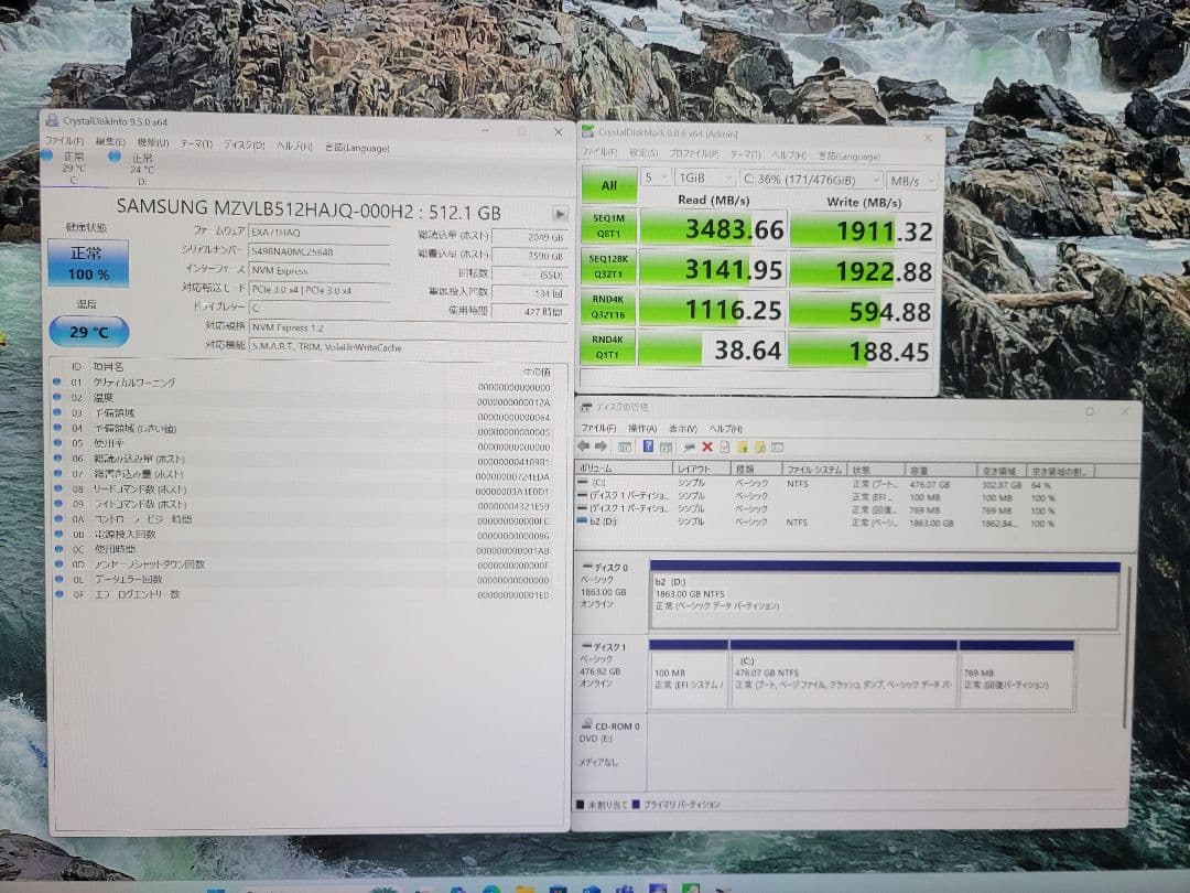ワークステーションPC Win11 RTX2070S メモリ16 SSD512