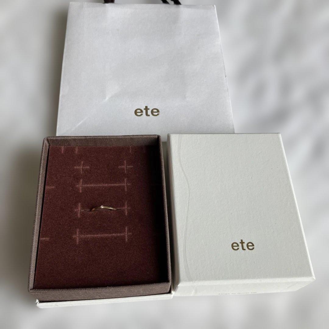 ete k10 YG シャルール ピンキーリング